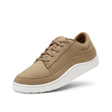 Allbirds Canvas Pacers Men's Sneakers Brown | SG4003FM