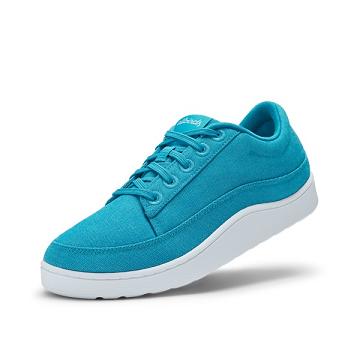 Allbirds Canvas Pacers Women's Sneakers Turquoise | SG4412FM