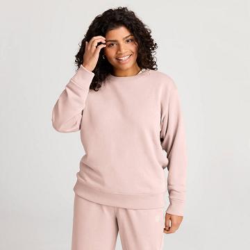 Allbirds R&R Sweat Women's Shirts Pink | SG4758FM