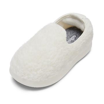 Allbirds Smallbirds Wool Loungers Kids' Slip On Shoes Beige / White | SG4870WY