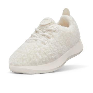 Allbirds Smallbirds Wool Runner Kids' Sneakers White | SG4864IS