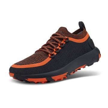 Allbirds Trail Runner SWT Men's Hiking Shoes Orange / Black | SG4205DN