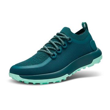 Allbirds Trail Runner SWT Men's Hiking Shoes Turquoise | SG4208PQ