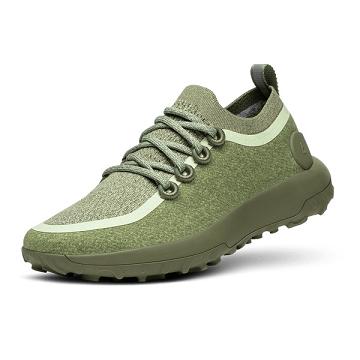 Allbirds Trail Runner SWT Mizzles Men's Running Shoes Olive | SG4134FM