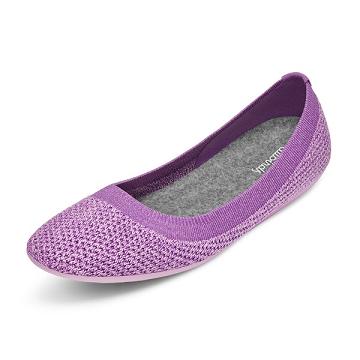 Allbirds Tree Breezers Lux Women's Flat Shoes Purple | SG4664RW