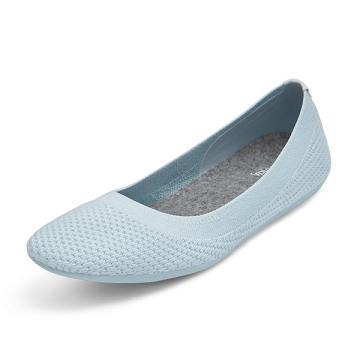 Allbirds Tree Breezers Women's Flat Shoes Mint | SG4663TV