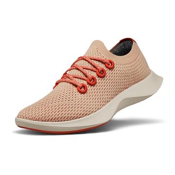 Allbirds Tree Dasher 1 Men's Running Shoes Orange / White | SG4164OR