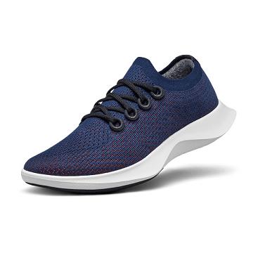 Allbirds Tree Dasher 1 Men's Running Shoes Navy | SG4168TV