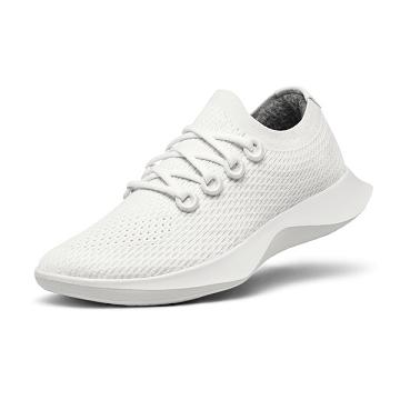 Allbirds Tree Dasher 1 Men's Running Shoes White | SG4174NB