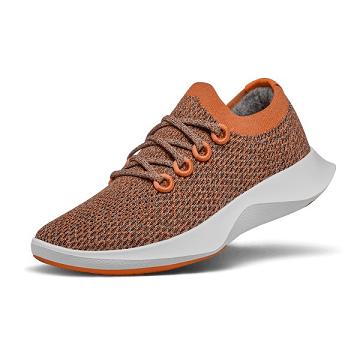 Allbirds Tree Dasher 1 Women's Running Shoes Orange / White | SG4594XF