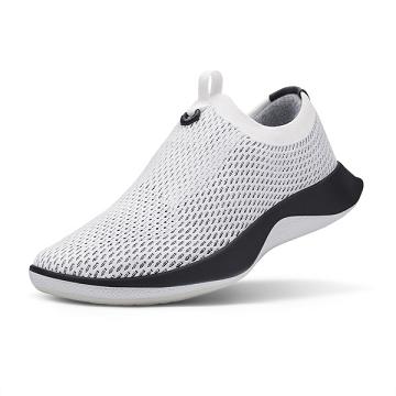 Allbirds Tree Dasher Relay Men's Running Shoes White / Black | SG4156PQ