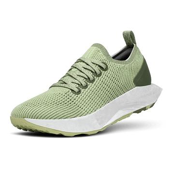 Allbirds Tree Flyers Men's Running Shoes Green | SG4177CE