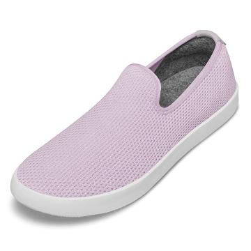 Allbirds Tree Loungers Men's Slip On Shoes Pink / White | SG4100FM