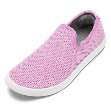 Allbirds Tree Loungers Men's Slip On Shoes Pink / White | SG4103AP