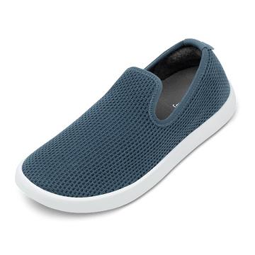 Allbirds Tree Loungers Men's Slip On Shoes Turquoise | SG4105HK