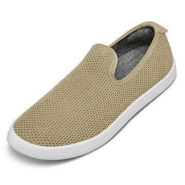 Allbirds Tree Loungers Men's Slip On Shoes Taupe | SG4108DN