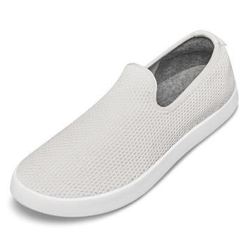 Allbirds Tree Loungers Men's Slip On Shoes Beige / White | SG4114UT