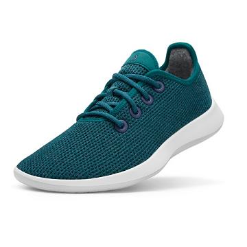 Allbirds Tree Runner Men's Sneakers Turquoise | SG4073CE