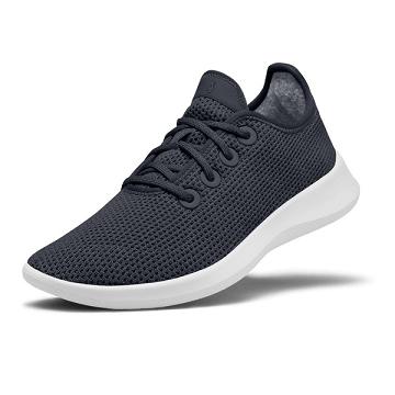 Allbirds Tree Runner Women's Sneakers Navy / White | SG4504IS