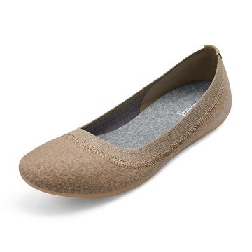 Allbirds Wool Breezers Lux Women's Slip On Shoes Khaki | SG4542XF