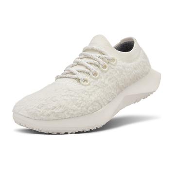 Allbirds Wool Dasher Fluffs Men's Running Shoes White | SG4126XF