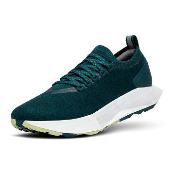 Allbirds Wool Flyer Mizzles Men's Running Shoes Turquoise | SG4131HK