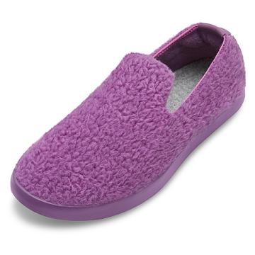 Allbirds Wool Lounger Fluffs Men's Slip On Shoes Purple | SG4088IS