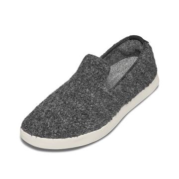 Allbirds Wool Lounger Fluffs Men's Slip On Shoes Beige / Grey | SG4090YU