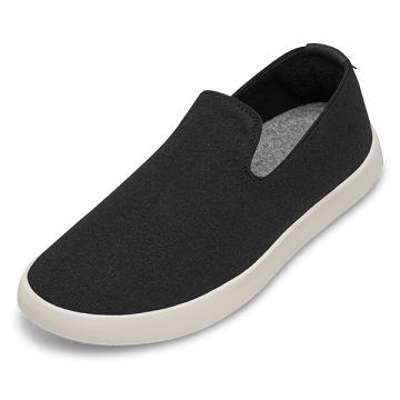 Allbirds Wool Loungers Men's Slip On Shoes Beige / Black | SG4098HK