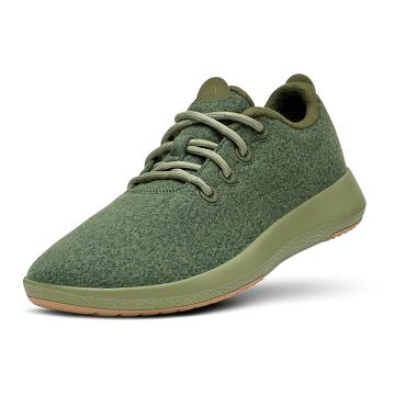 Allbirds Wool Mizzles Men's Waterproof Shoes Olive | SG4262GL