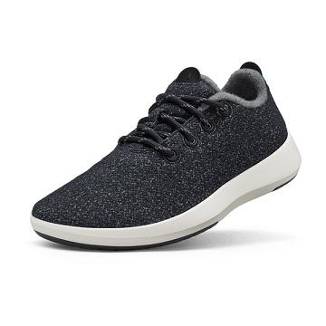 Allbirds Wool Mizzles Men's Waterproof Shoes Grey / White | SG4267PQ