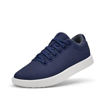 Allbirds Wool Piper Woven Men's Sneakers Navy | SG4009IS