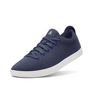 Allbirds Wool Pipers Women's Sneakers Navy | SG4444HK