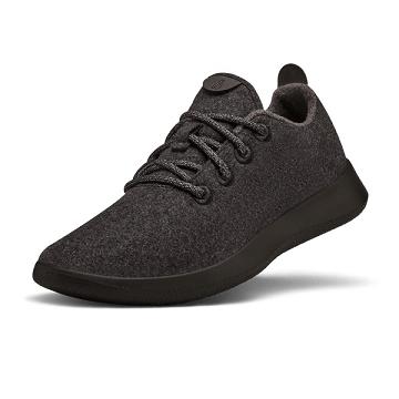 Allbirds Wool Runner Men's Sneakers Black | SG4068QZ