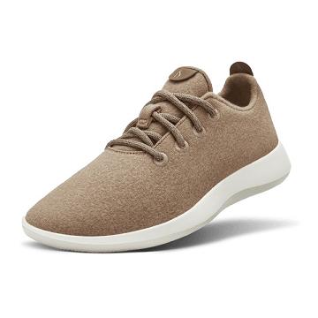 Allbirds Wool Runner Men's Sneakers Brown / White | SG4062UT