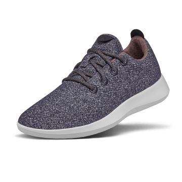 Allbirds Wool Runner Men's Sneakers Grey / White | SG4052PQ