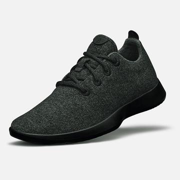 Allbirds Wool Runner Men's Sneakers Grey / Black | SG4058AP