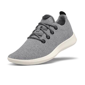 Allbirds Wool Runner Men's Sneakers Grey / White | SG4063YU