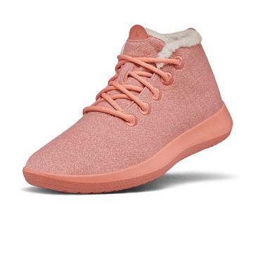 Allbirds Wool Runner-up Mizzle Fluffs Men's High Tops Pink | SG4218UT