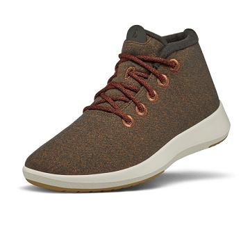 Allbirds Wool Runner-up Mizzles Women's Sneakers Coffee | SG4427YU