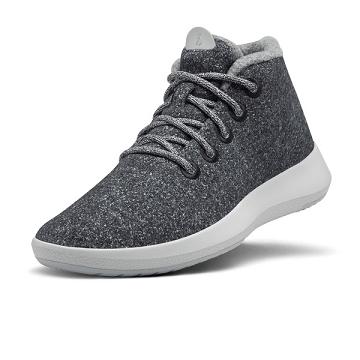 Allbirds Wool Runner-up Mizzles Women's High Tops Silver | SG4656SO