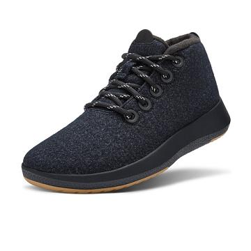 Allbirds Wool Runner-up Mizzles Women's High Tops Black | SG4660IS