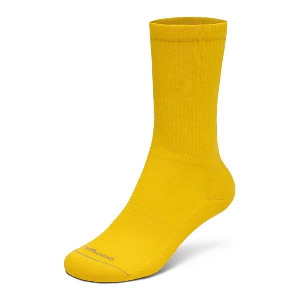 Allbirds Anytime Crew Women\'s Socks Yellow | SG4817TV