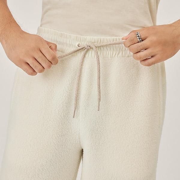 Allbirds Fluff Fleece Men's Pants White | SG4315FM