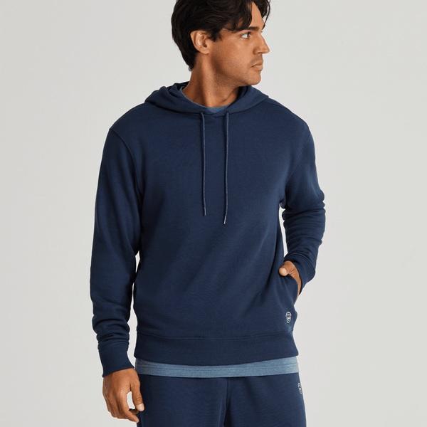 Allbirds R&R Men\'s Hoodie Navy | SG4336LH