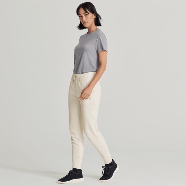 Allbirds R&R Sweat Women\'s Pants White | SG4768RW