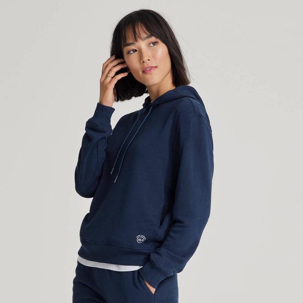 Allbirds R&R Women\'s Hoodie Navy | SG4783FM