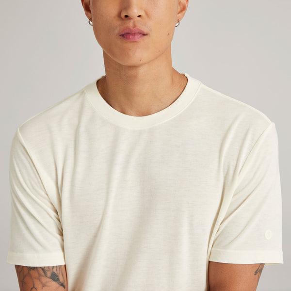 Allbirds Sea Men's T Shirts White | SG4285KI