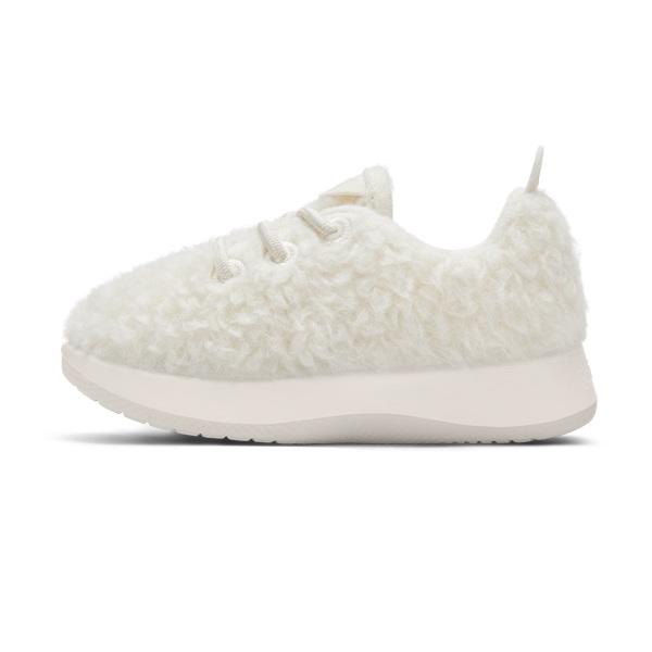 Allbirds Smallbirds Wool Runner Kids' Sneakers White | SG4864IS