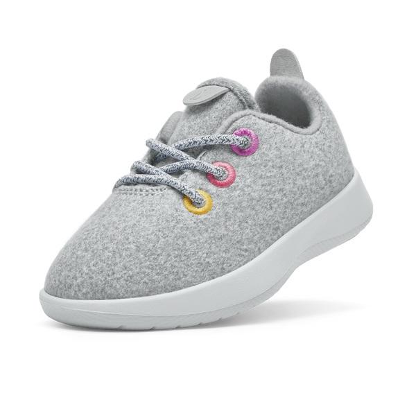 Allbirds Smallbirds Wool Runner Kids\' Sneakers Grey | SG4868RW